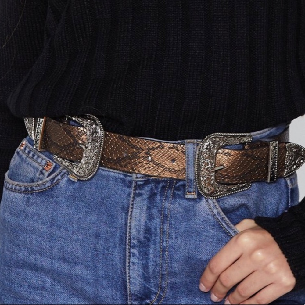 Nasty Gal snake belt